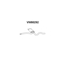 VW80292 VENEPORTE Предглушитель выхлопных газов