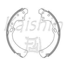 K1192 KAISHIN Комплект тормозных колодок
