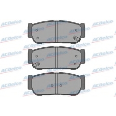 AC0581504D AC Delco Комплект тормозных колодок, дисковый тормоз