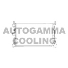 102071 AUTOGAMMA Радиатор, охлаждение двигателя