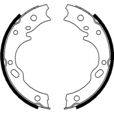 8DA 355 050-941 HELLA Комплект тормозных колодок, стояночная тормозная с
