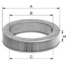 XA396 UNIFLUX FILTERS Воздушный фильтр