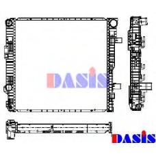 132010N AKS DASIS Радиатор, охлаждение двигателя