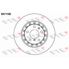 BS7118B FTE Тормозной диск