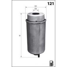ELG5427 MECAFILTER Топливный фильтр