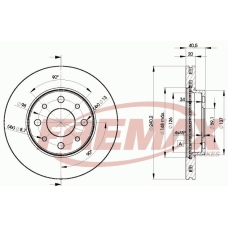 BD-8929 FREMAX Тормозной диск