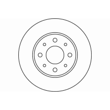 MDC1689 MINTEX Тормозной диск