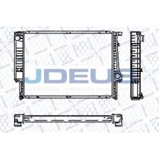 RA0050100 JDEUS Радиатор, охлаждение двигателя