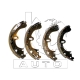 C02001<br />Japan Cars<br />Барабанные тормозные колодки