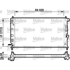 731848 VALEO Радиатор, охлаждение двигателя