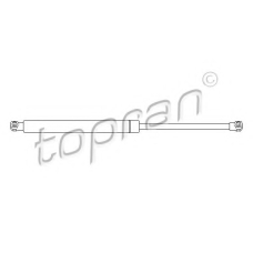 700 709 TOPRAN Газовая пружина, крышка багажник