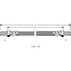 PHC160 TRW Тормозной шланг