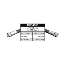 HBS4635 QUINTON HAZELL Тормозной шланг