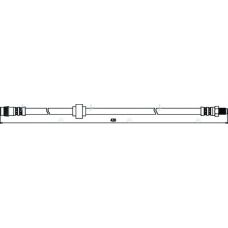 HOS3261 APEC Тормозной шланг