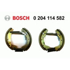 0 204 114 582 BOSCH Комплект тормозных колодок