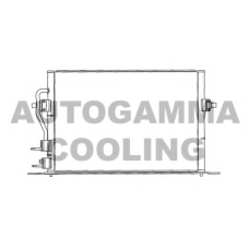 101693 AUTOGAMMA Конденсатор, кондиционер