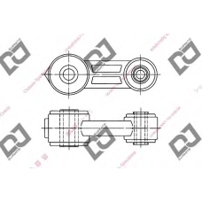 DL1074 DJ PARTS Тяга / стойка, стабилизатор