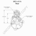 MS1-411A PRESTOLITE ELECTRIC Стартер