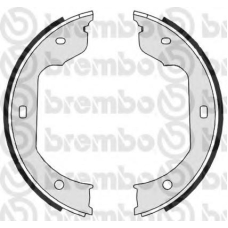 S 06 511 BREMBO Комплект тормозных колодок, стояночная тормозная с
