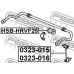 HSB-HRVF25 FEBEST Опора, стабилизатор