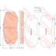 GDB3471<br />TRW<br />Комплект тормозных колодок, дисковый тормоз
