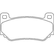 23679 161  0 4 T4047 TEXTAR Колодки тормозные