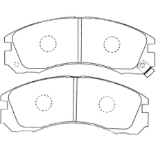 PN-3233 JNBK Колодки тормозные