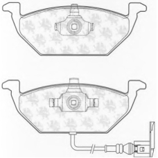 BP1142 QH Benelux Комплект тормозных колодок, дисковый тормоз