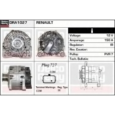 DRA1027 DELCO REMY Генератор