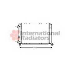 73002028 VAN WEZEL Радиатор, охлаждение двигателя