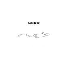 AU03212 VENEPORTE Глушитель выхлопных газов конечный