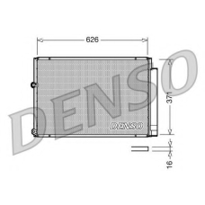 DCN50018 DENSO Конденсатор, кондиционер