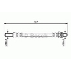 1 987 476 613 BOSCH Тормозной шланг