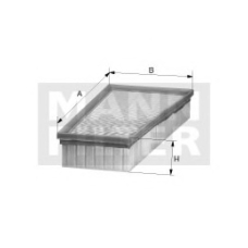 C 1858/4 MANN-FILTER Воздушный фильтр