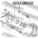 0274-K12EF-KIT FEBEST Направляющий болт, корпус скобы тормоза