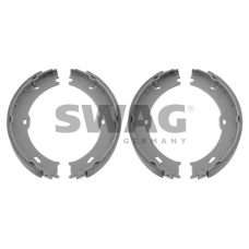 10 93 2951 SWAG Комплект тормозных колодок, стояночная тормозная с
