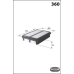 ELP9230 MECAFILTER Воздушный фильтр