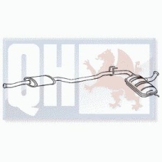 RN377X KLARIUS Средний глушитель выхлопных газов