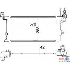 8MK 376 758-031 HELLA Радиатор, охлаждение двигателя