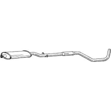 288-083 BOSAL Средний глушитель выхлопных газов