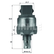TSW 46 MAHLE Термовыключатель, вентилятор радиатора