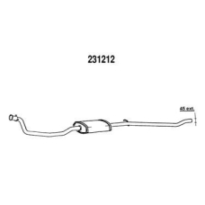 394323121200 MAGNETI MARELLI Выпускной трубопровод