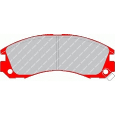 FDS765 FERODO Комплект тормозных колодок, дисковый тормоз