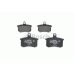 0 986 494 059 BOSCH Комплект тормозных колодок, дисковый тормоз