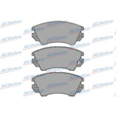 AC970081D AC Delco Комплект тормозных колодок, дисковый тормоз