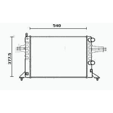 RM0179 EQUAL QUALITY Радиатор, охлаждение двигателя
