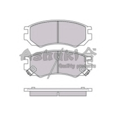 N009-41J ASHUKI Комплект тормозных колодок, дисковый тормоз