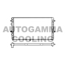102953 AUTOGAMMA Радиатор, охлаждение двигателя