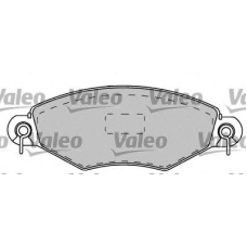 598324 VALEO Комплект тормозных колодок, дисковый тормоз