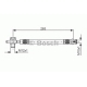 1 987 476 944<br />BOSCH<br />Тормозной шланг